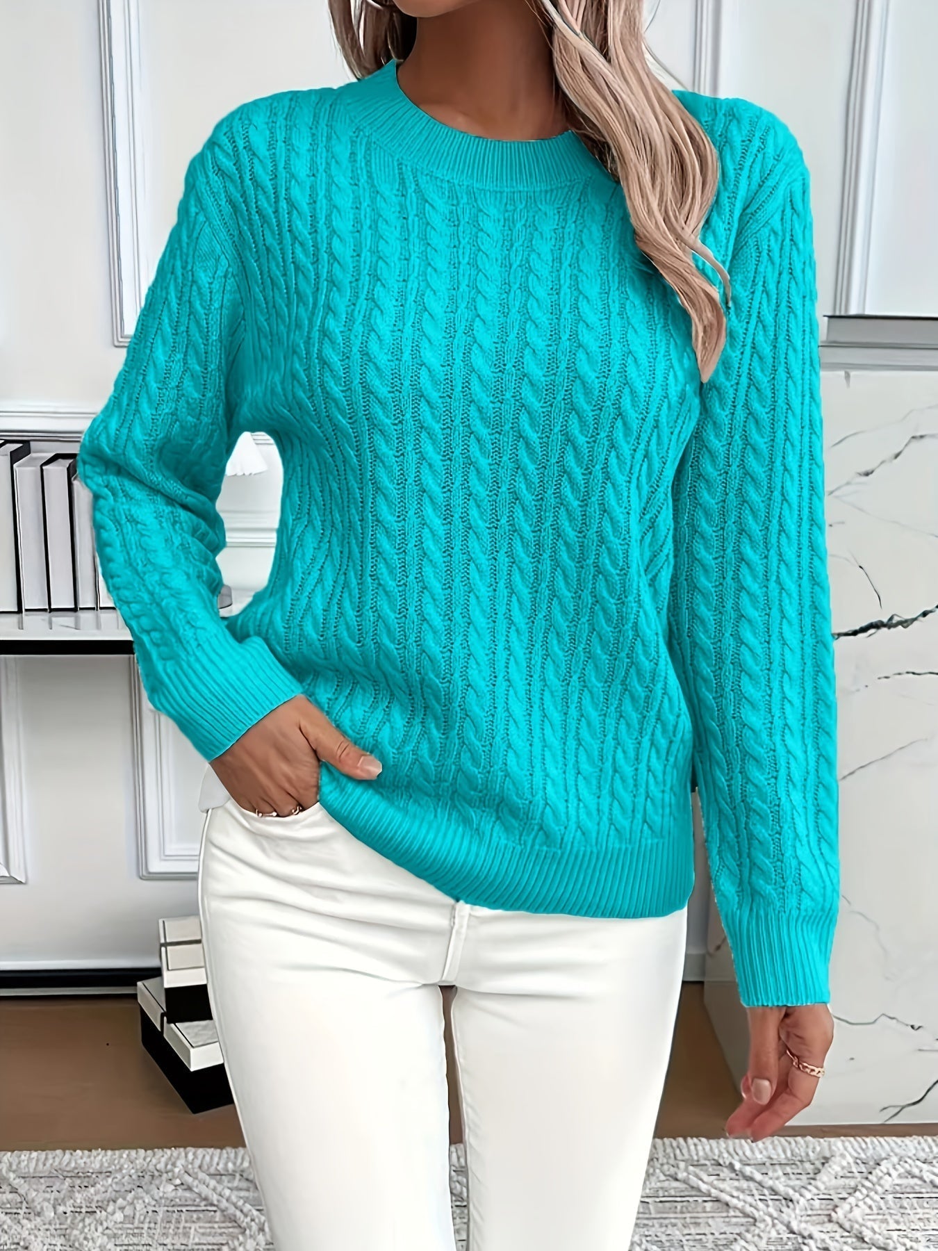Imke verzorgde pullover voor elke dag