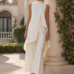 Nienke elegante jumpsuit met wijde pijpen