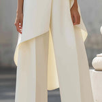 Nienke elegante jumpsuit met wijde pijpen