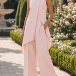 Nienke elegante jumpsuit met wijde pijpen