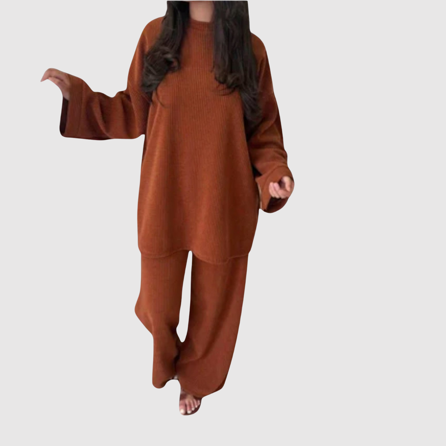 Daphne dames oversized top- en broekset