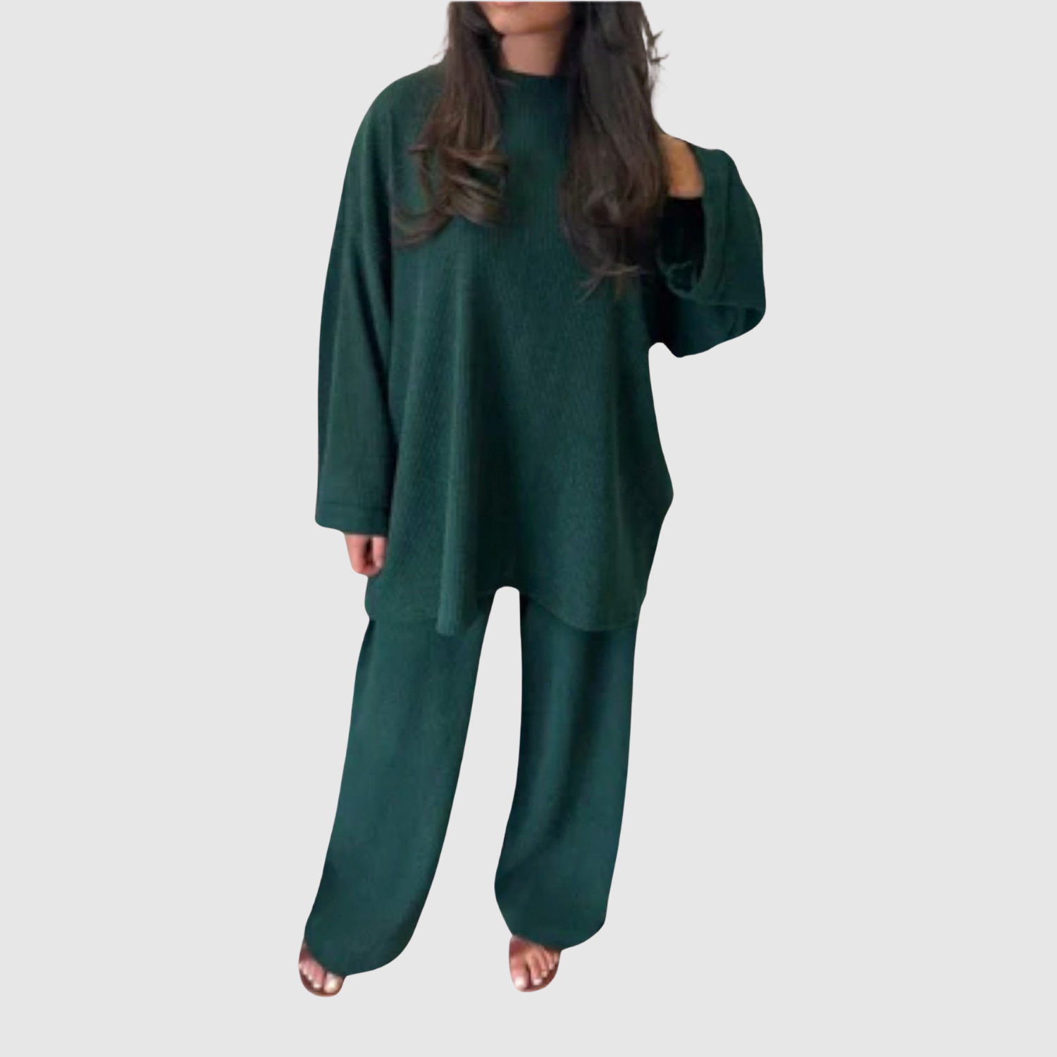 Daphne dames oversized top- en broekset