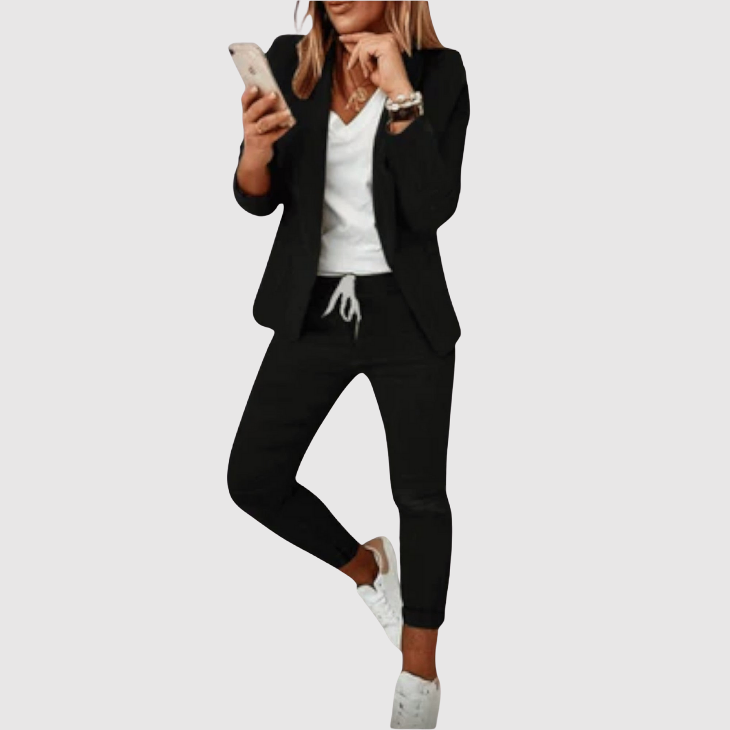 Britt dames getailleerde jumpsuit