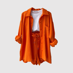 Anouk dames zomerse blouse- en shortset