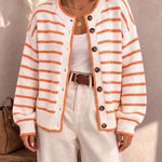Anouk gestreept openvallend vest