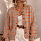 Beige + oranje