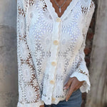Merel elegant vest met knopen