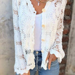 Merel elegant vest met knopen