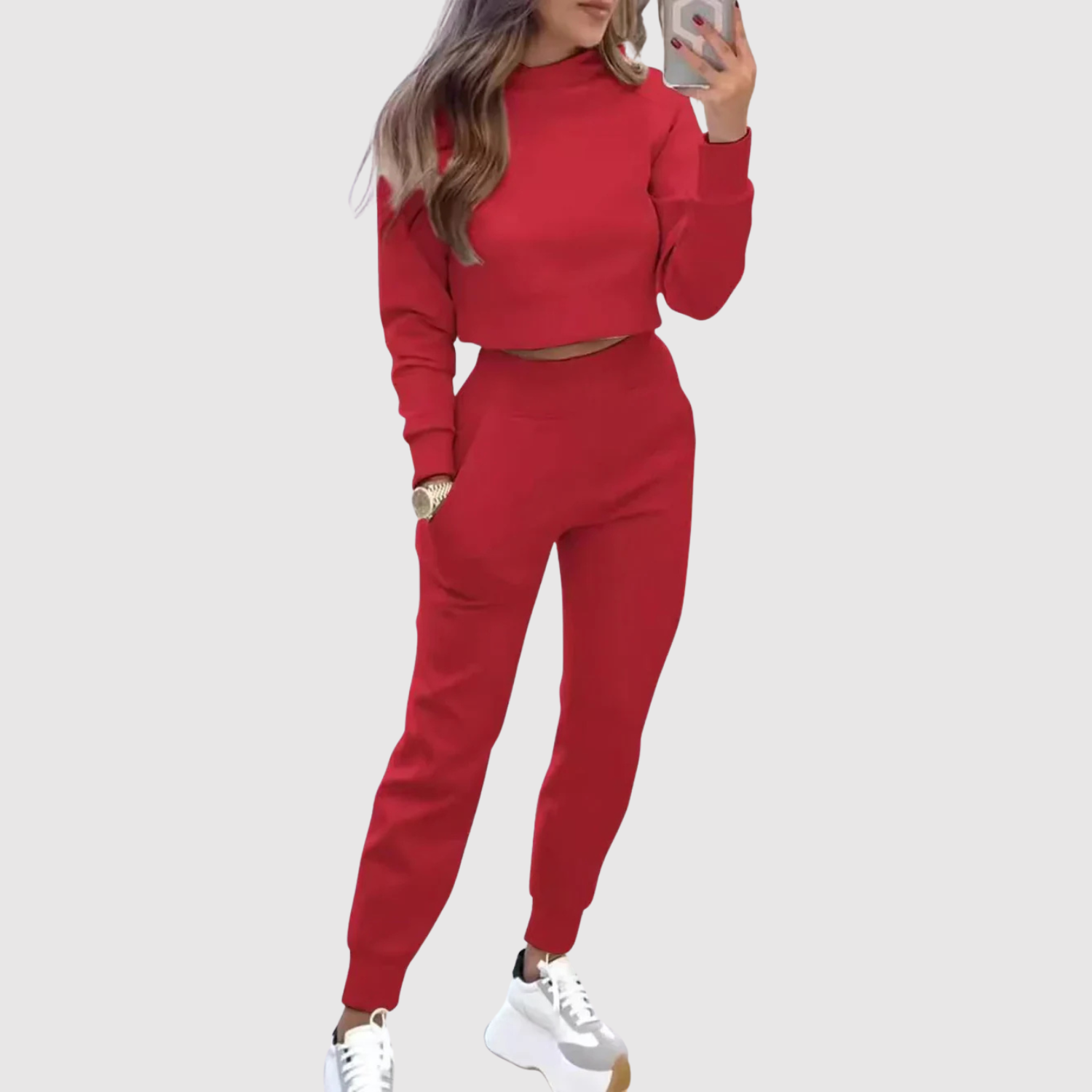 Romy dames casual tweedelige set
