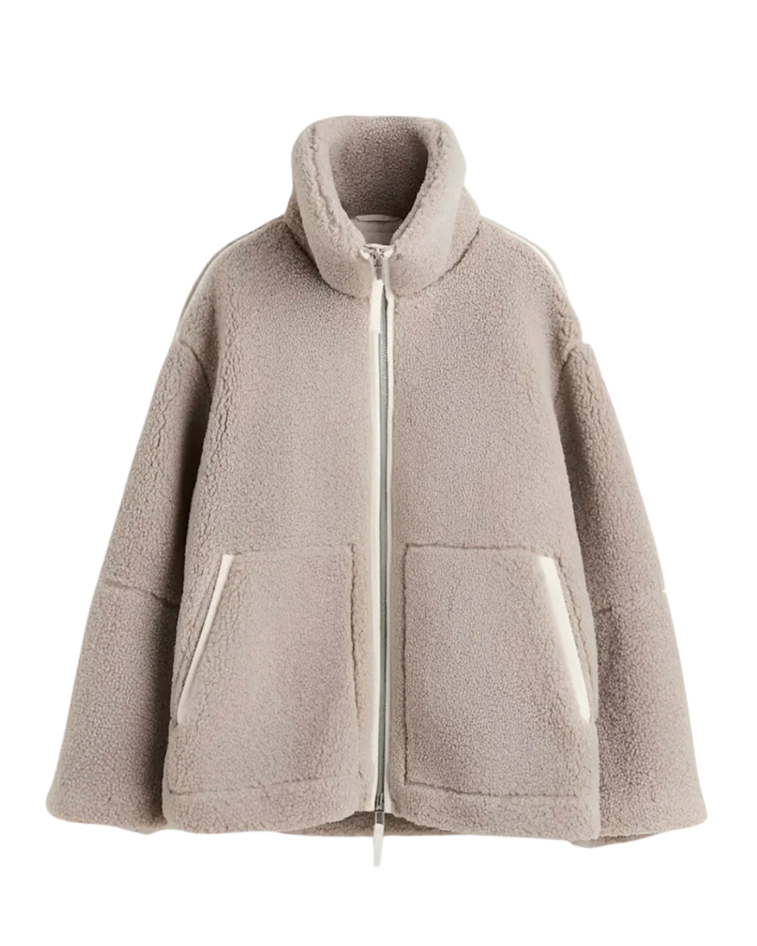 Klara dames zachte fleece winterjas met capuchon