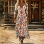 Karlijn dames relaxte boho-jurk