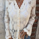 Merel elegant vest met knopen