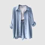 Anouk dames zomerse blouse- en shortset