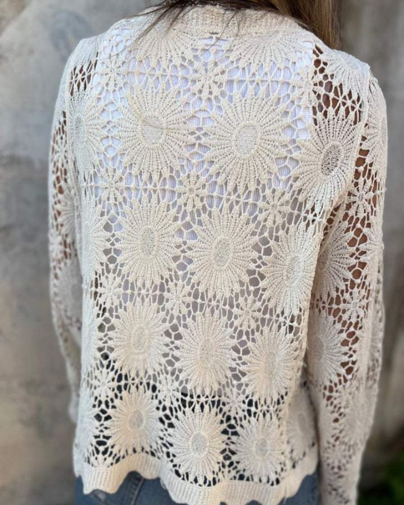 Merel elegant vest met knopen