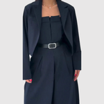 Dorien dames bustierjumpsuit met korte blazer