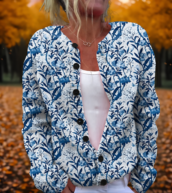 Brooklyn | Vest met bloemenprint