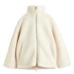 Klara dames zachte fleece winterjas met capuchon
