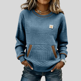 Vergrijsd blauw