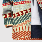 Sweater met kleurrijke folkloreprint geinspireerd op traditioneel borduurwerk in heldere tinten
