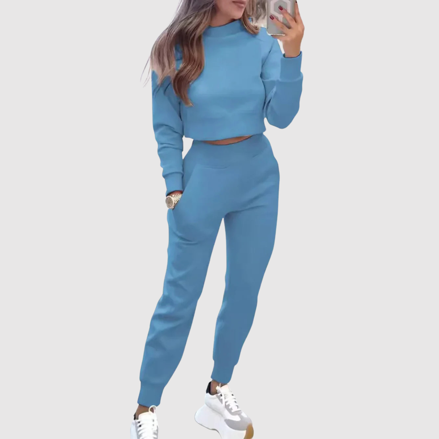 Romy dames casual tweedelige set