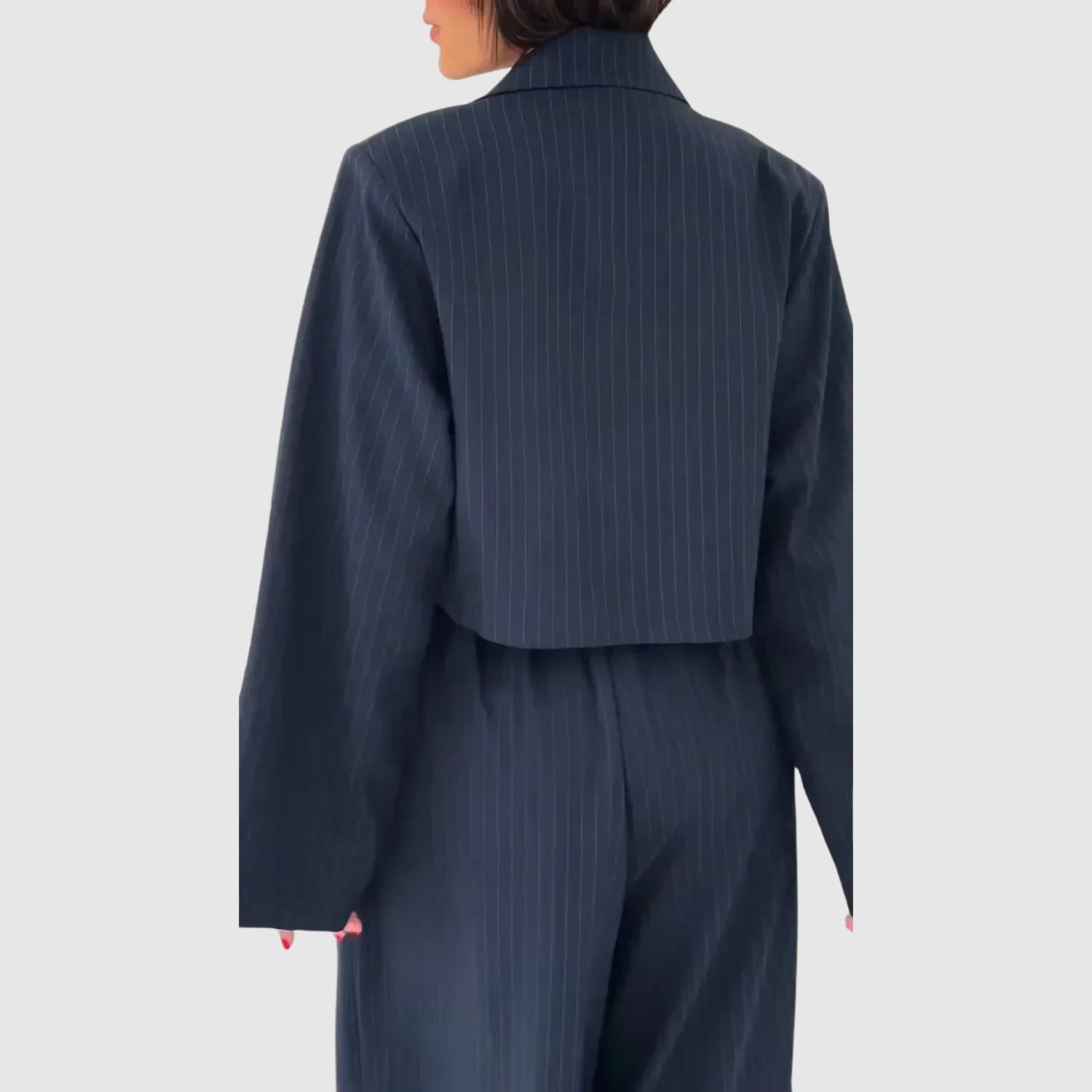 Dorien dames bustierjumpsuit met korte blazer