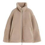 Klara dames zachte fleece winterjas met capuchon