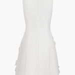 Hester mouwloze mini-jurk met uitsparing