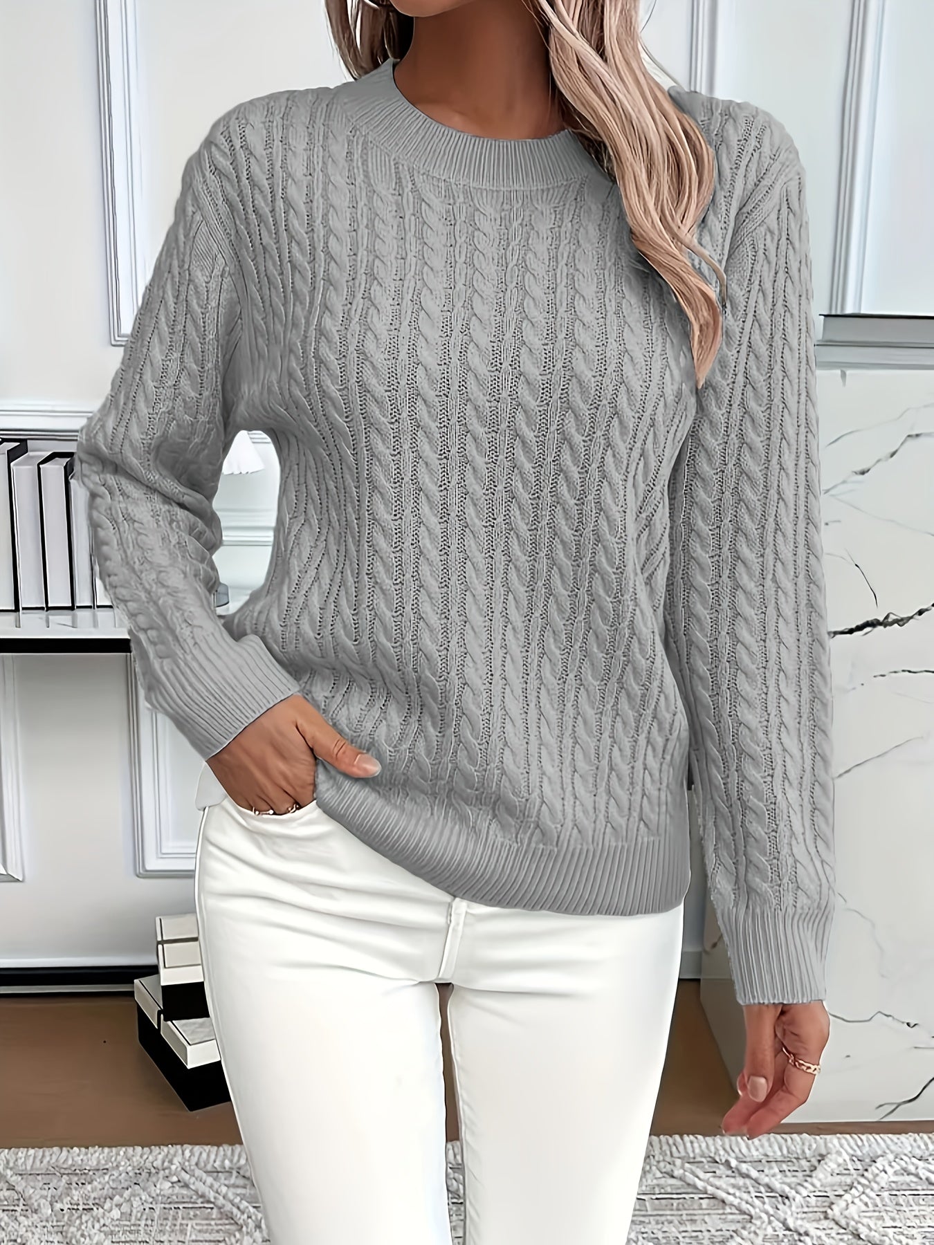 Imke verzorgde pullover voor elke dag