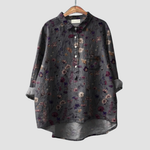Lichte zomerblouse voor dames, veelzijdig te dragen bij broek of jeans