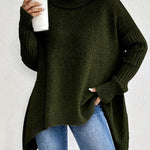 Hanne oversized trui met hoge hals