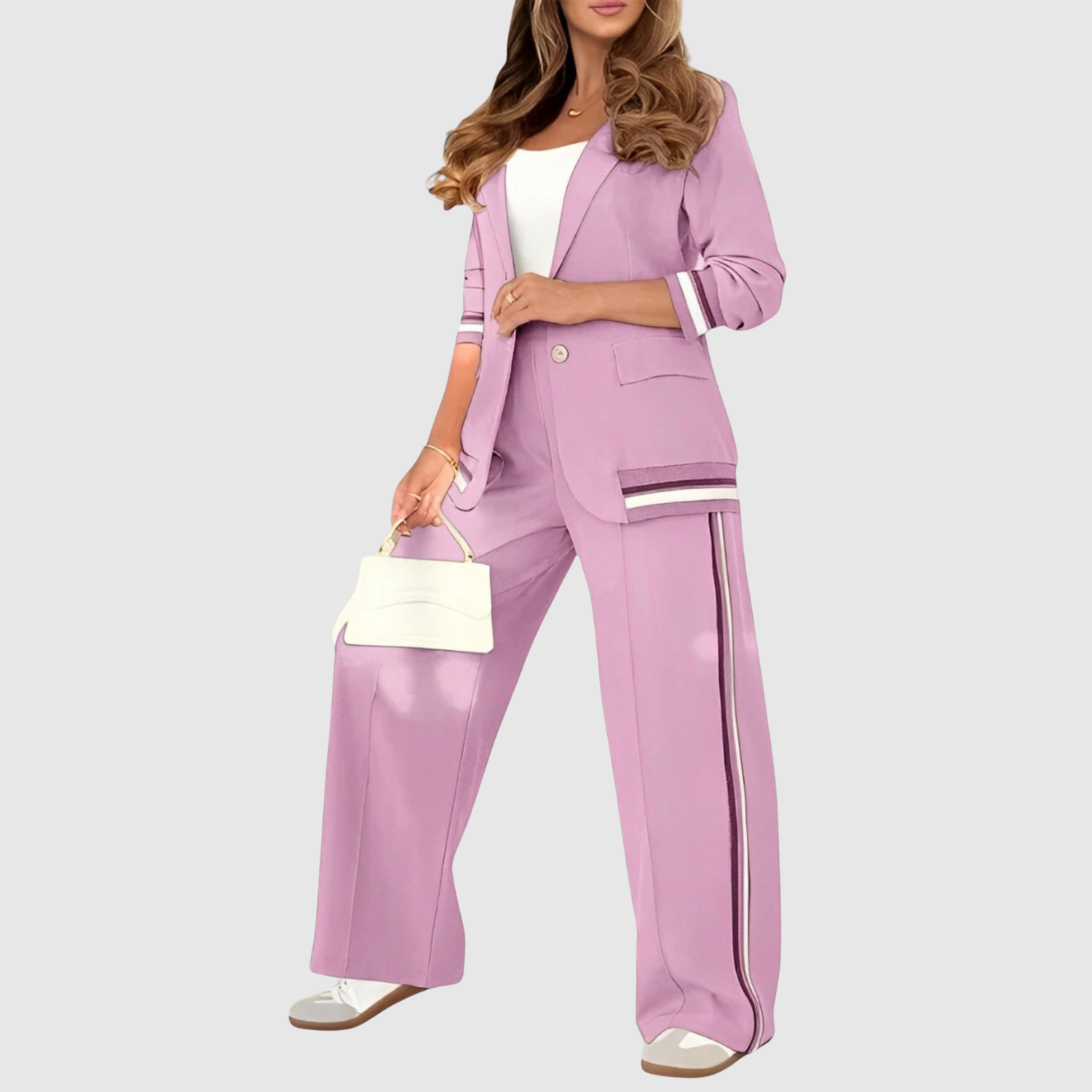 Jolien dames jumpsuit met sportieve details