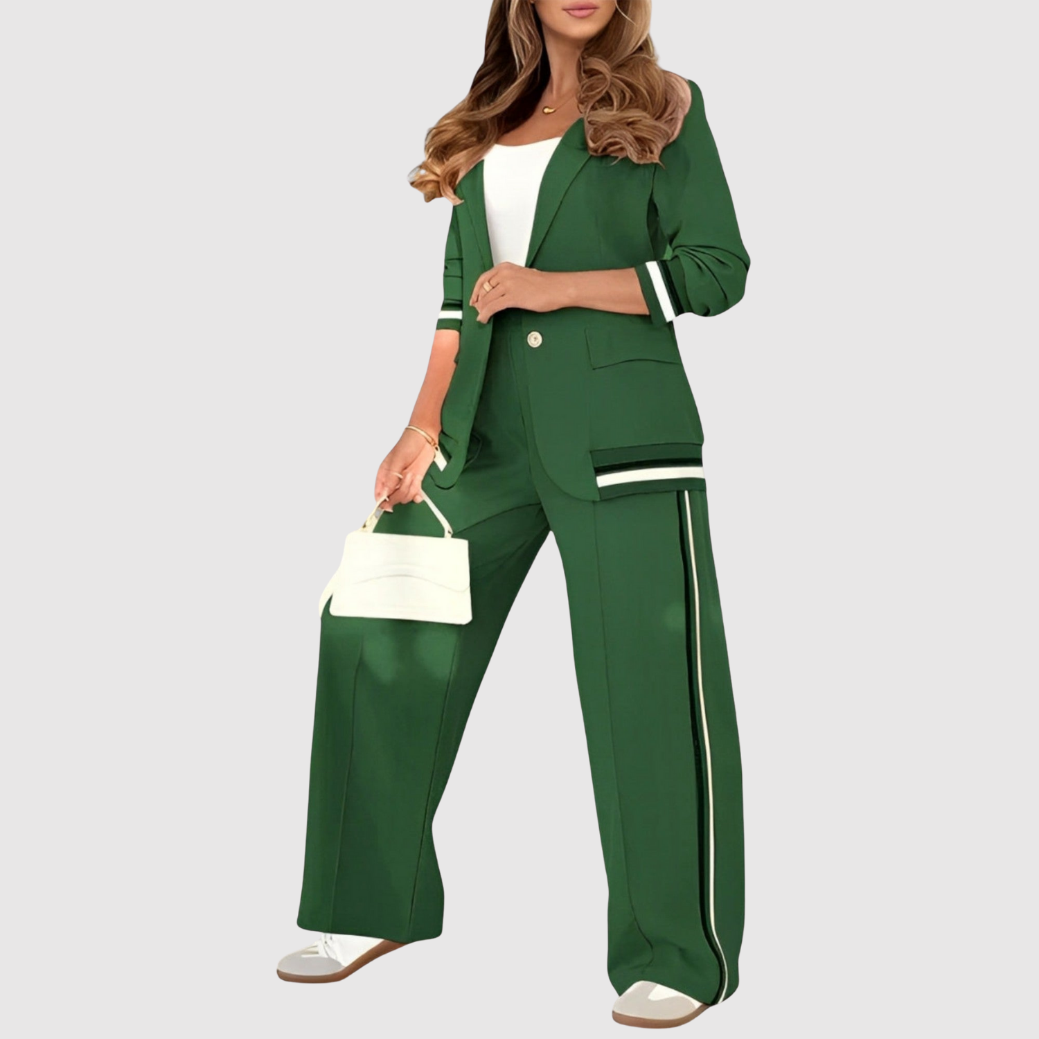 Jolien dames jumpsuit met sportieve details