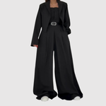 Dorien dames bustierjumpsuit met korte blazer