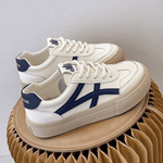 Yvette sneakers met plateauzool