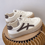 Yvette sneakers met plateauzool