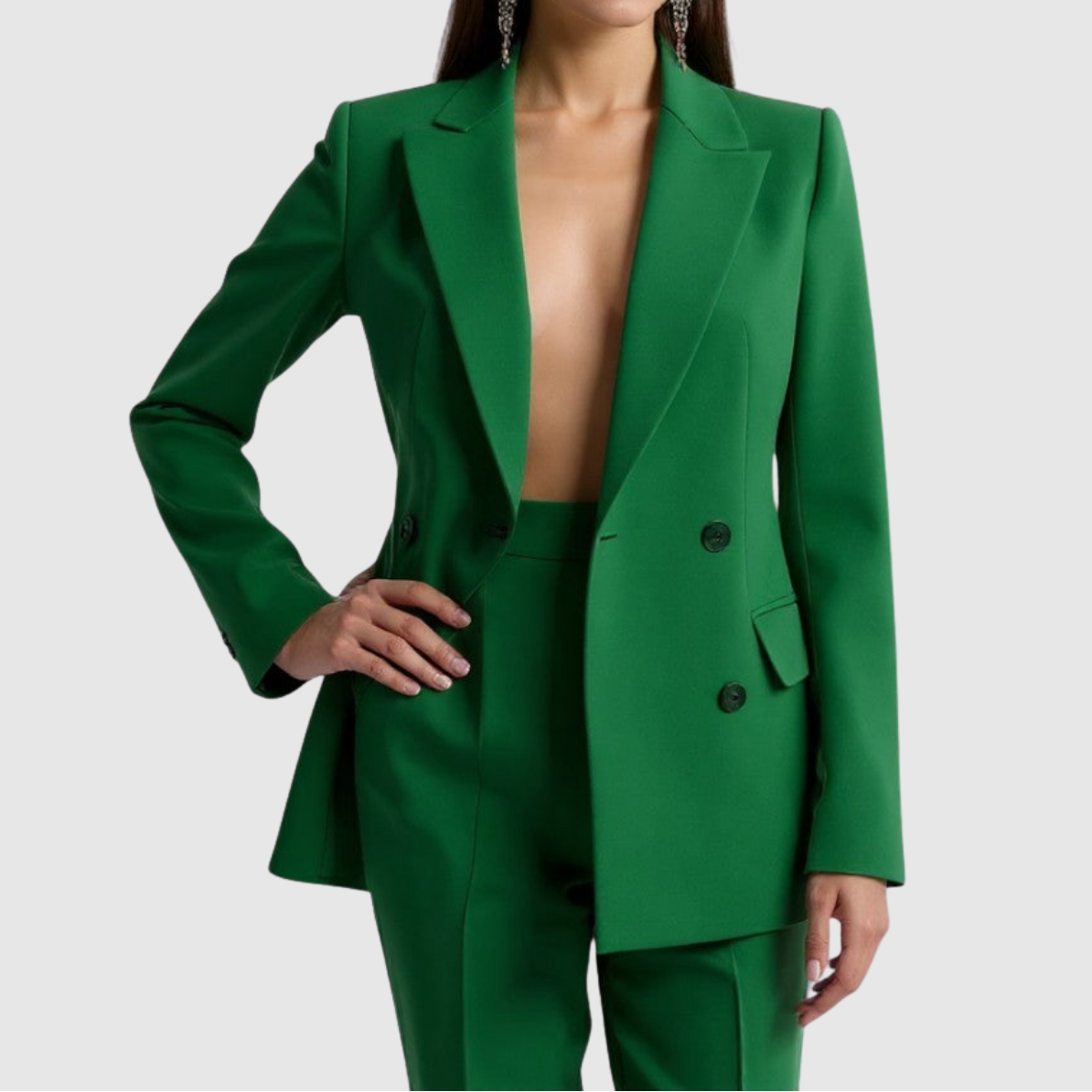 Wendy dames heldere getailleerde jumpsuit