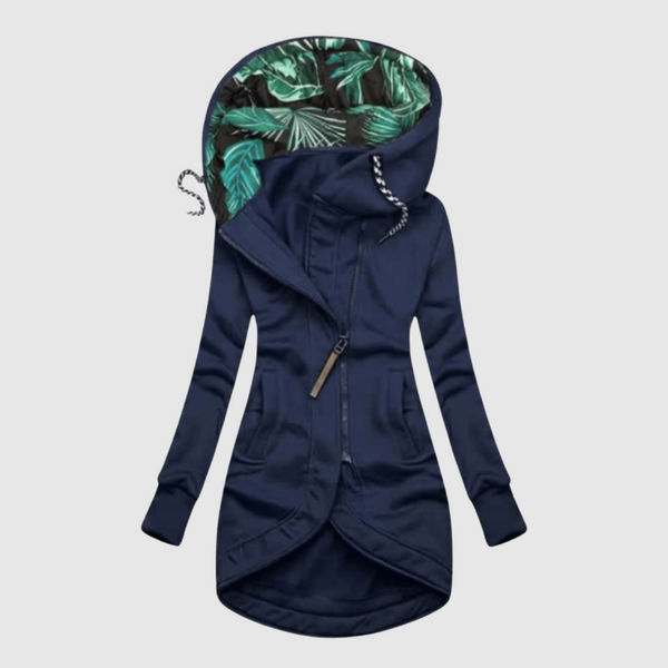 Xandra dames parka met capuchon