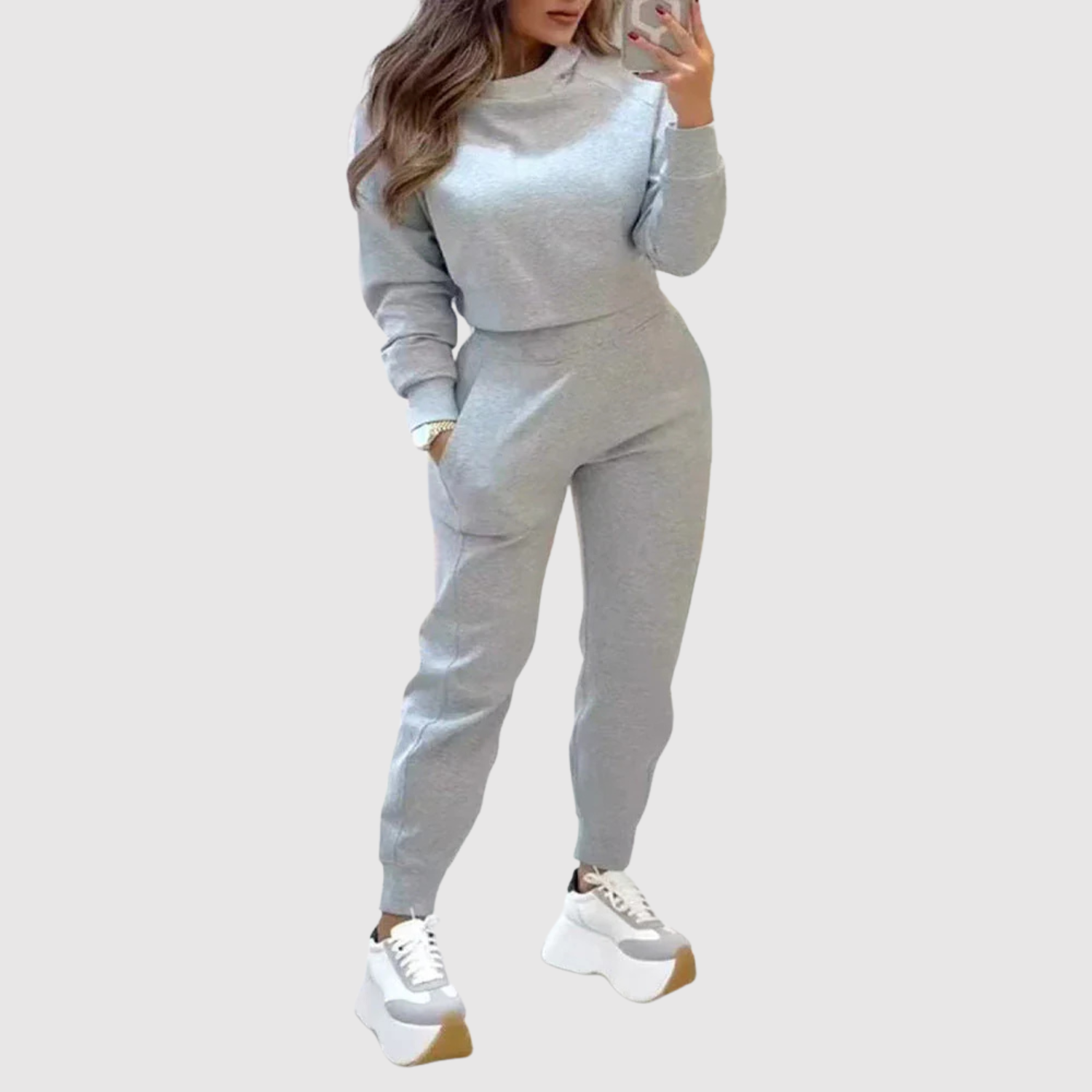 Romy dames casual tweedelige set