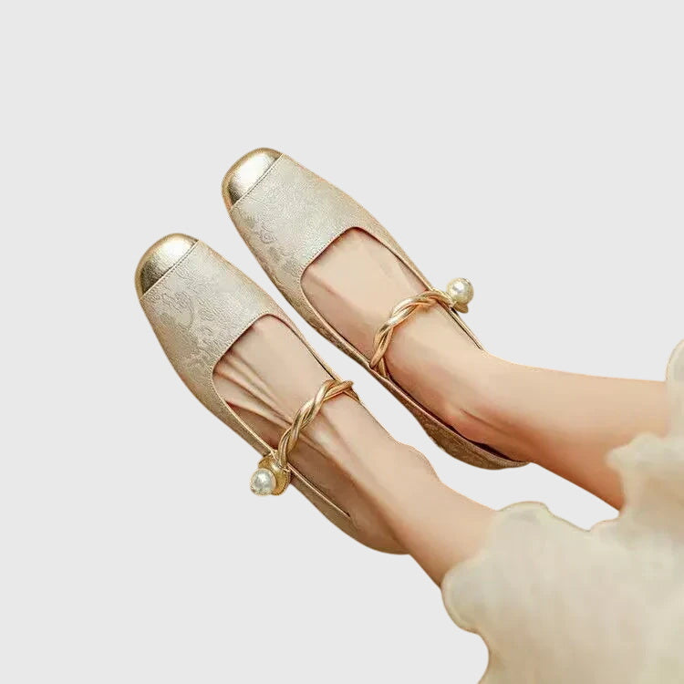 Beige orthopedische sandalen voor dames met verstelbare sluiting en dempende zool