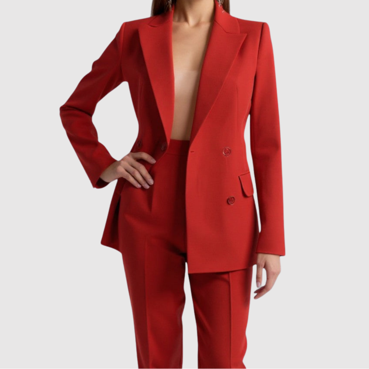 Wendy dames heldere getailleerde jumpsuit