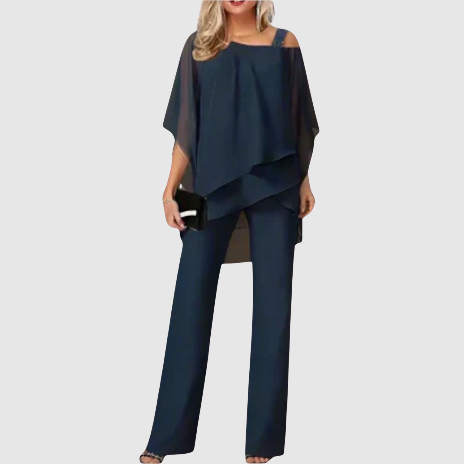 Ilse dames ruimvallende jumpsuit