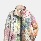 Meerkleurig bloemenpatchwork