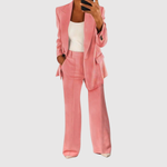 Hanne dames klassieke getailleerde jumpsuit