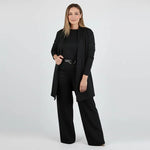 Femke dames blouse- en broekset met wijde pijpen