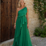 Fenne elegante maxi-jurk