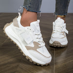 Fieke lichte sneakers voor herfst en winter