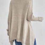Hanne oversized trui met hoge hals