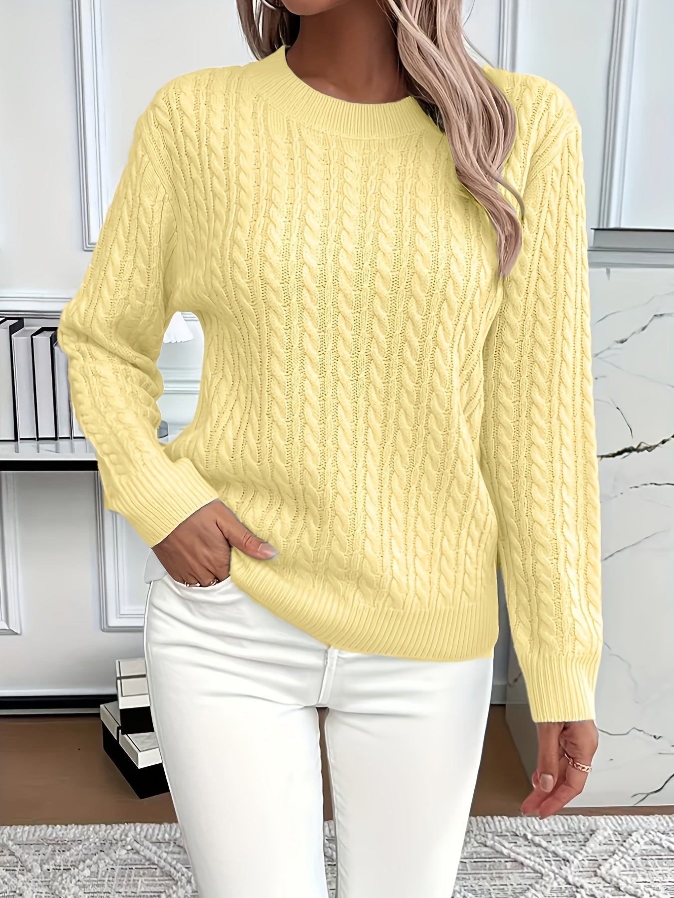 Imke verzorgde pullover voor elke dag