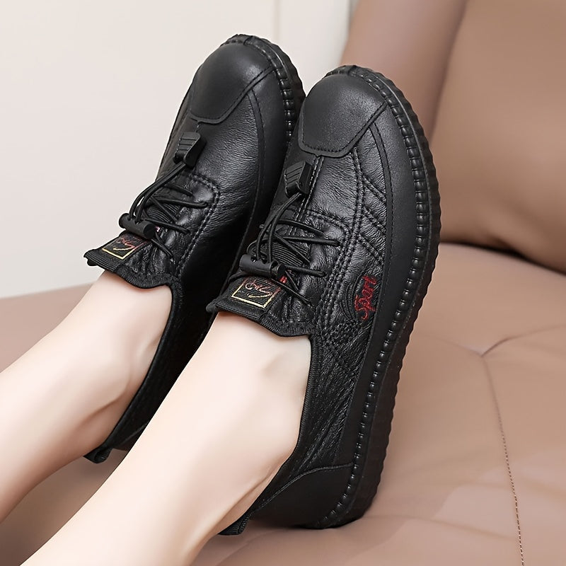 Nelleke comfort slip-ons met bloemenborduursel