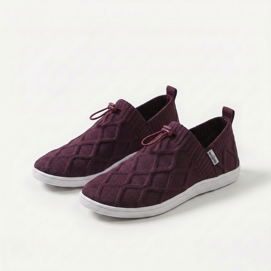 Saskia barefoot sneakers met brede neus